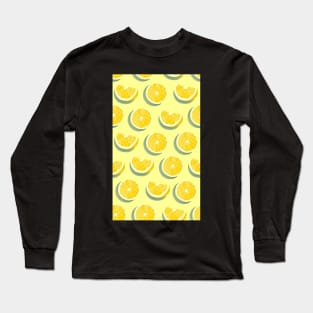 Lemon Slices Long Sleeve T-Shirt